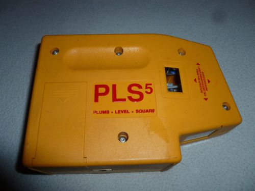 PLS 5 PACIFIC LASER SYSTEM LEVEL SQUARE PLUMB ALIGNMENT TOOL CROSS BEAM 5 POINT