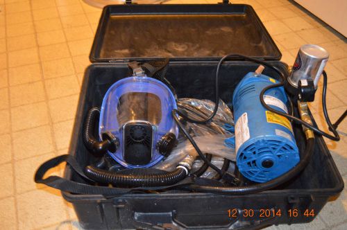 Allegro safety full mask supplied air respirator system-one man for sale
