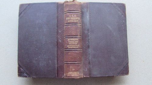 International Textbook Company 1907 Book Geometry, Electric Wiring, Roof Trusses