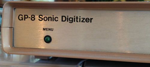 SAC GP-8 Sonic Digitizer - with graf/pen, cables - Users Manual - Vintage