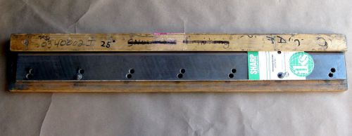 Chandler and price 30&#034;, 30 1/2&#034; paper cutter blade, used guillotine knife blade for sale