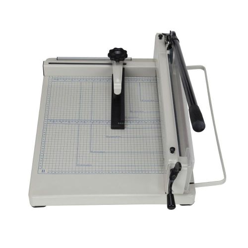 Update 17&#034; a3 heavy duty metal 400 sheet normal paper cutter trimmer guillotine for sale