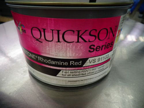 Brand New Can Of Van Son Quickson Rhodamine Red VS91103 2.2 lb.LOOK SAVE$$ Here