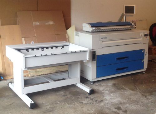 KIP 5000 Print, Copy and Scan System w/ KIP 600 Scanner and KIP 1200 Autostacker