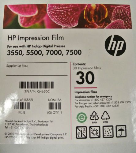 HP Impression Films for HP Indigo 3550 5500 7000 7500-Q4620C-30 film