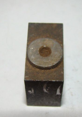 PRINTING PRESS / LETTER PRESS - PRINTING BLOCK SMALL LETTER  &#034; o &#034;  - LEAD