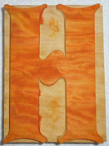 Letterpress Letter &#034;H&#034; Wood Type Printers Block Typography Collection.B927