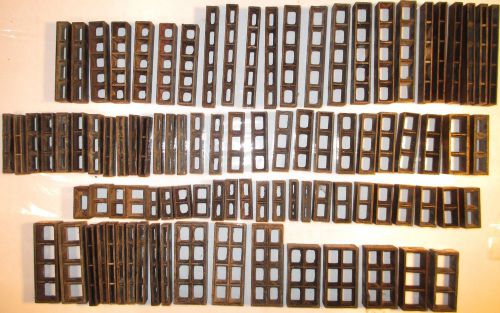 17 Lbs Large Lot Letterpress Matched Lead Furniture Spacing