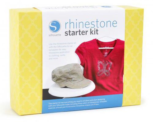 Silhouette Rhinestone Starter Kit for heat transfer making custom apparels craft