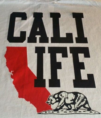 CALI LIFE -RED STATE 3 PACK - 9x12 PLASTISOL HEAT PRESS TRANSFERS