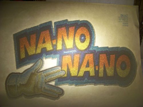 &#034;Nano Nano&#034;  Transfer (Iron-on heat transfer only)