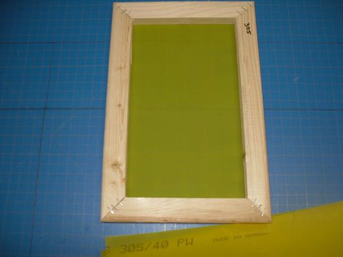 SILK SCREEN FRAME for SCREEN PRINTING (8X12&#034;) with high quality mesh (305)