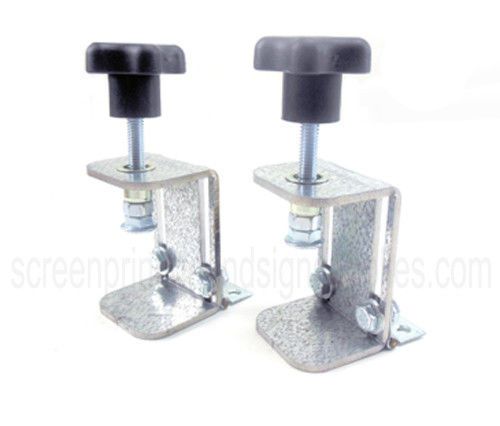 Adjustable off-contact screen printing hinge clamps - better than speedball for sale