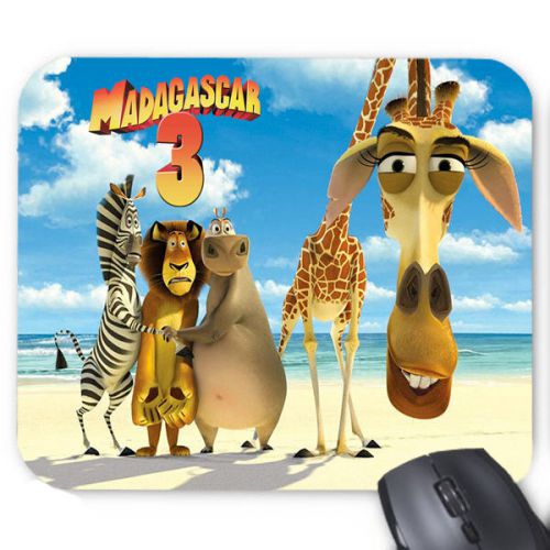 The Madagascar 3 Mouse Pad Mat Mousepad Hot Gift