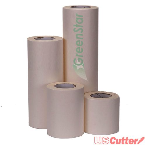 12&#034; x 300ft greenstar application transfer tape vinyl signs layflat adhesive for sale