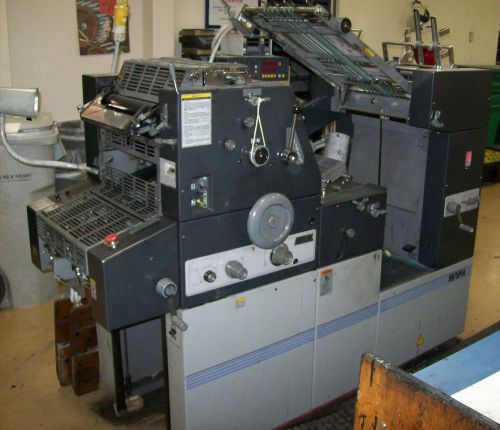 2003 AB Dick 9975 PFA, 1 Color over 1 Color Printing Press Print Machinery