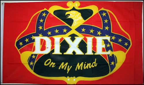 Dixie On My Mind Flag 3x5ft Poly - R-41