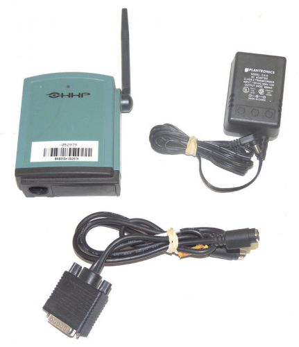 Hhp hand held scan team 2070 cordless scanning base station &amp; ps2 cable / qty for sale