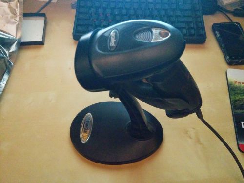 Symbol LS4200 (LS4208) handheld USB barcode scanner with stand