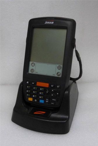 Janam xp20n xp20n-1nmlyc00 handheld computer barcode scanner w/ charging station for sale
