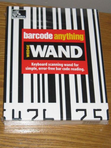 ZEBRA BARCODE ANYTHING WEDGE WAND/NEW/KEYBOARD SCANNING WAND FOR BARCODE READING