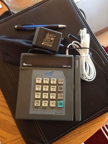 VeriFone TRANZ 330 Credit Card Terminal Machine Scanner POS