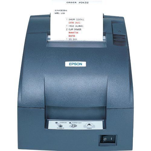 Tm-u220b, impact, two-color printing, 6 lps, serial interface only, power for sale