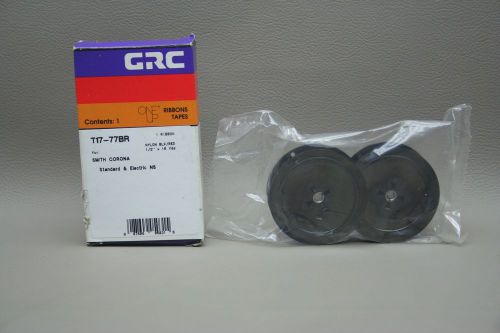 SMITH CORONA - Ribbon GRC T17-77BR Black Typewriter Ribbon  T17B Factory Sealed