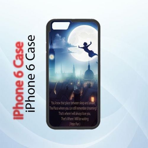 iPhone and Samsung Case - Peter Pan Quote Film Night Fly Moon