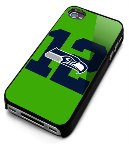 Seattle Seahawks Number 12 Logo iPhone 5c 5s 5 4 4s 6 6plus case