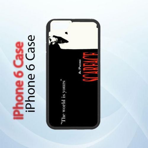 iPhone and Samsung Case - Scarface Film Poster Quote Logo - Cover