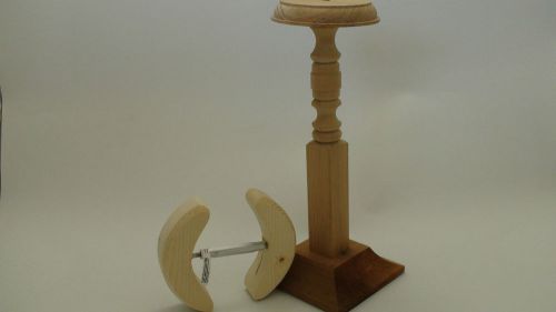 Solid wood hat stand plus hat jack hat stretcher &amp; maintainer for sale