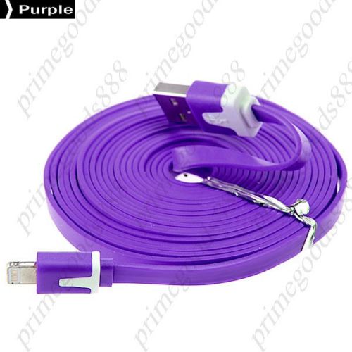 3M USB Cable Sync Data Charging Lightning Cables Cord 3 m Charger Long Purple
