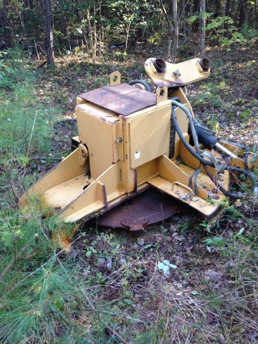 Quadco forestry mower mulcher mastication model 9365 excavator mounted disc type for sale