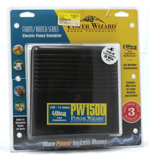 Power Wizard 1.5 Joule Fence Charger PW-1500
