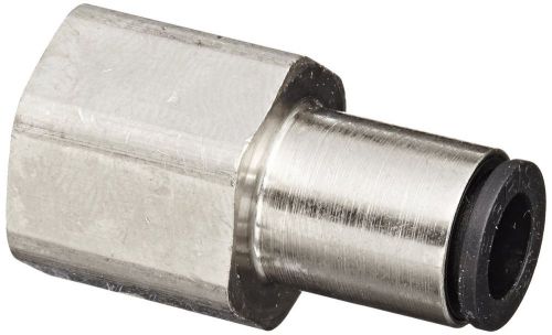 Legris 3014 56 14 Nickel-Plated Brass Push-to-Connect Fitting, Inline Connector,