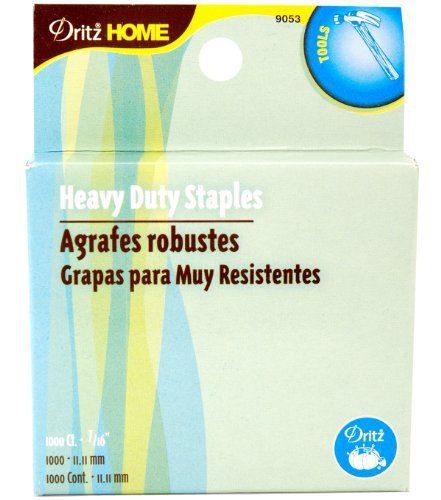 NEW Dritz 9053 Heavy Duty Staple Refill  7/16-Inch  1000-Pack