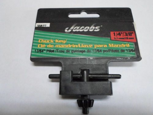 Jacobs chuck key 1/4&#034; or 3/8&#034; drill     13/64&#034; pilot  Jacobs #30827