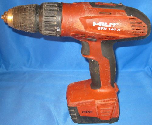 Hilti SFH 144-A CPC 14.4V Lithium Ion 1/2&#034; Hammer Drill/Driver with Battery