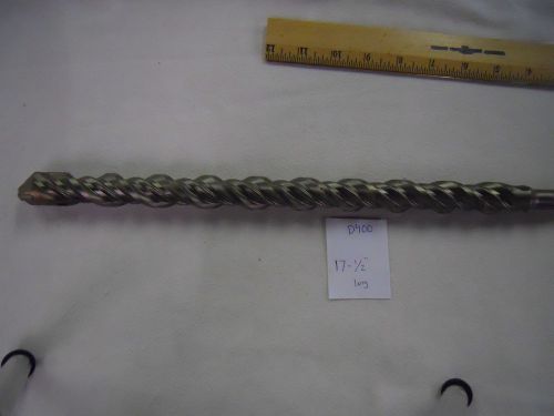 1 new bosch ansi sds plus carbide tipped 1&#034; x 18&#034; drill bit. s4l german {d400} for sale