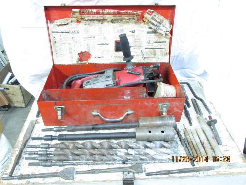 Milwaukee Heavy Duty Rotary Hammer 5300 120V 10a 700rpm in metal case with bits