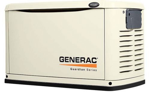 Generac guardian 11kw backup generator with whole house switch for sale