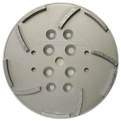 10” Diamond Grinding Disc Head for Edco Blastrac Concrete Grinders-10 Segments