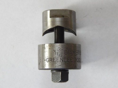 GREENLEE 1-3/16&#034; ROUND RADIO CHASSIS KNOCKOUT TOOL DIE PUNCH