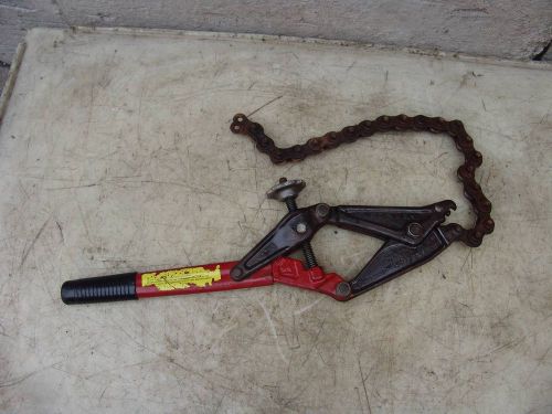 Rex wheeler ratchet chain soil pipe cutter #2 &lt;--- l@@k for sale