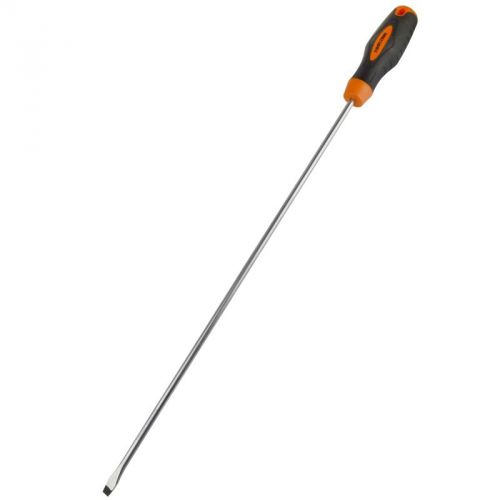 Flat head extra long screwdriver total length 400mm with rubber handle te692 for sale