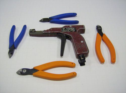 Panduit GS2B - L Tie Wrap Cable Gun Xuron Wire Cutters Aircraft Tools