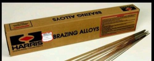 1 box of harris stay silv 15 brazing rod. brazing alloys 25 pounds. for sale