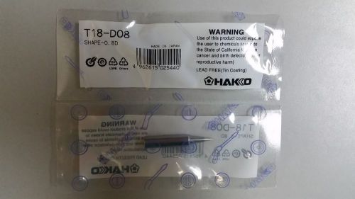 Hakko t18-d08 soldering tip for sale