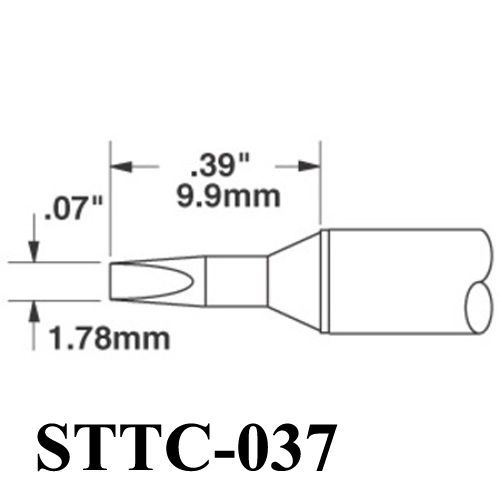 Sttc-037 soldering replaceable tip cartridge new electronics solder iron for sale
